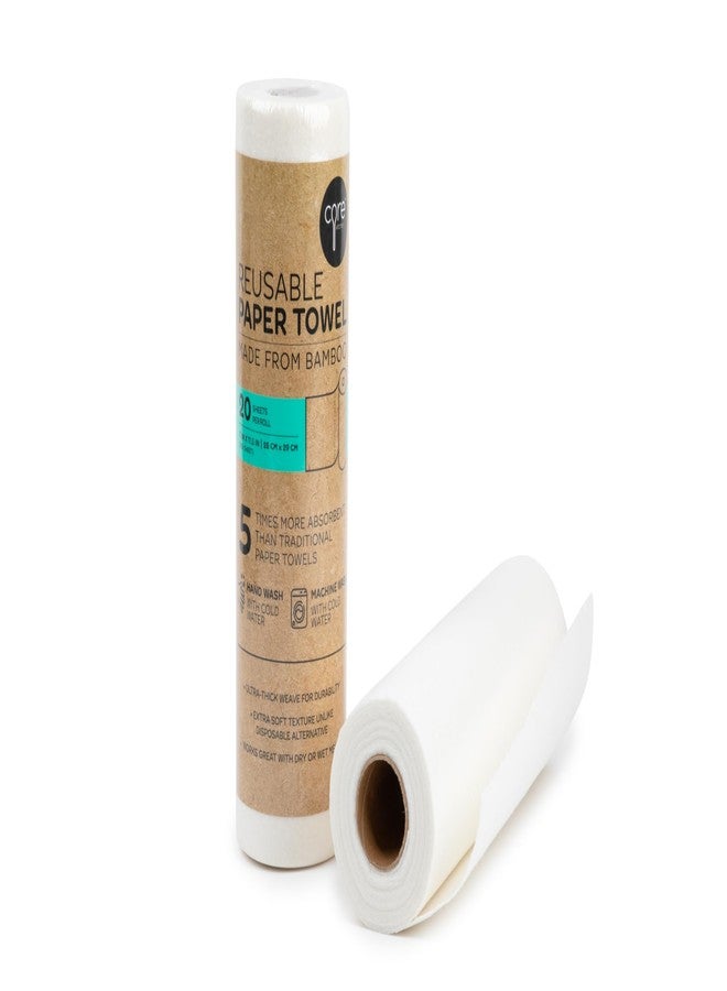 Core Kitchen 1 Pack Reusable Bamboo Paper Towels - Image 1